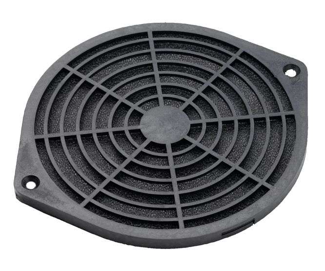 PLASTIC FILTER FINGER/FAN GUARD BLACK 172mm 3-PIECE 170356