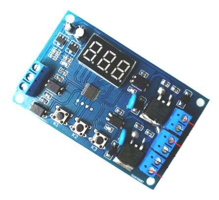 DUAL TIMER RELAY MODULE EXT TRG SOLID STATE YYD-4