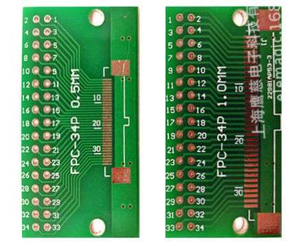 CONVERTOR BOARD FPC/FFC 34P to 2.54mm DIP 180464