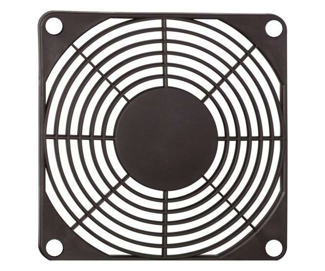 PLASTIC FINGER/FAN GUARD BLACK 92mm 180771