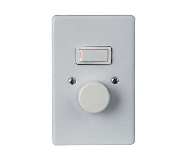 2-LEVER 500W LED ROTARY DIMMER SWITCH 2X4 1954-101