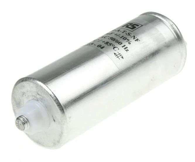 ALUMINUM POLYPROPYLENE FILM CAPACITOR 10uF 440VAC SCR 40x98mm 196-4680