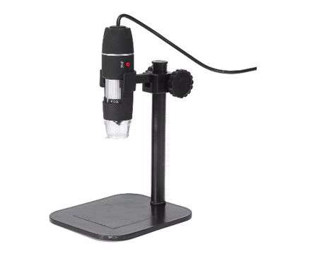 DIGITAL CAMERA MICROSCOPE WITH STAND. 50X-500X