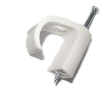 CIRCLE NAIL IN SADDLE 5mm WHITE - DEBULK CC-R5-WHITE