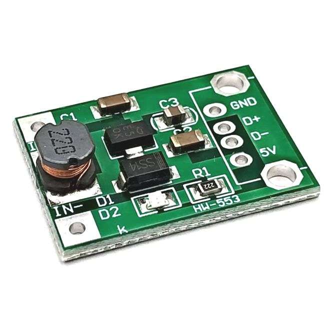 DC-DC BOOST CONVERTER I=0.9-5V O=5V 210004