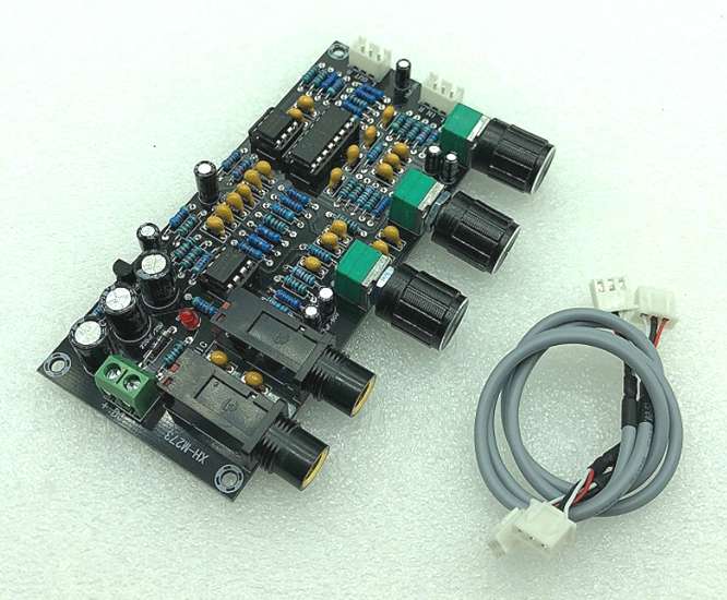 KARAOKE AMPLFIER MIXER BOARD 12-24VAC/DC XH-M273