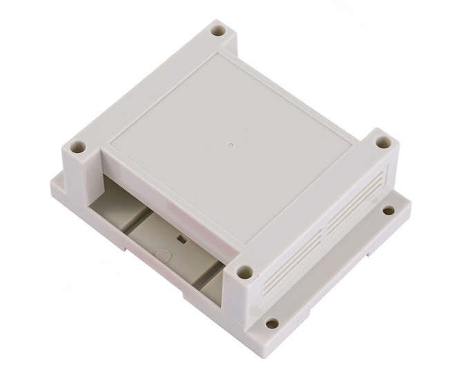 DIN RAIL ABS ENCLOSURE GREY 115x90x40 22-23 (NO TERM)