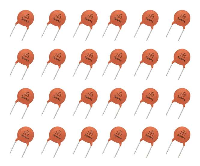 CERAMIC CAPACITOR DISC NPO 22pF 50V P=2.5mm - 1K/BAG 22PF50VNPO2.54