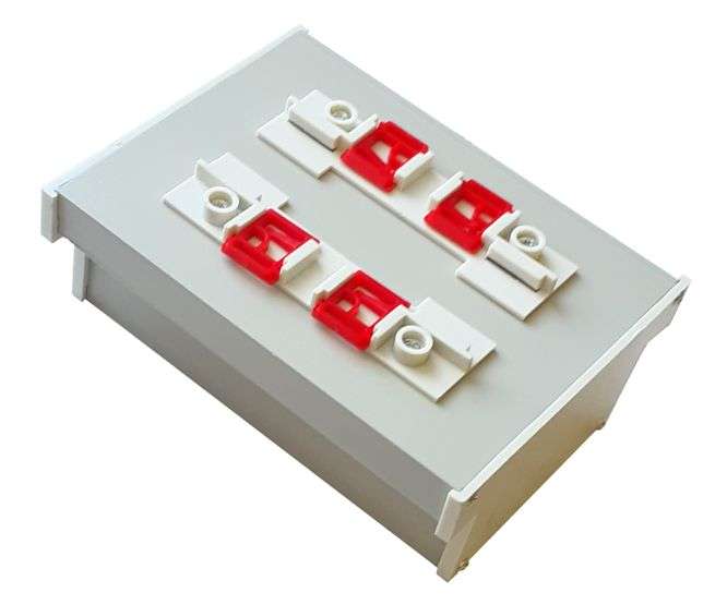 METAL ENCLOSURE EXTRUDED (NO-T) 150x115x55 23-13   GREY