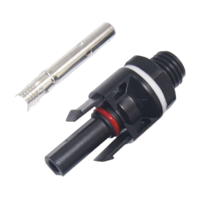 PANEL MOUNT SOLAR CONNECTOR MC4 MALE CONNECT WITH FEMALE PIN 250269