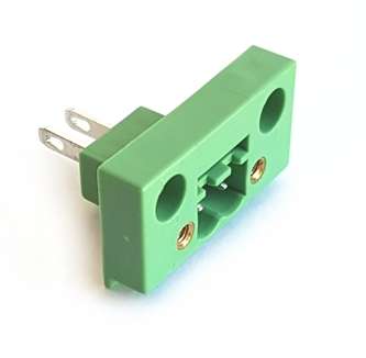 PLUG PANEL MOUNT SOLDER TAGS 2CDGB-5.08-02P-14-00AH