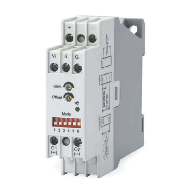 SIGNAL TRANSDUCER 24VDC. 0-10VDC, 2-10VDC, 0-20mA, 4-20mA 2SC3D11CC3