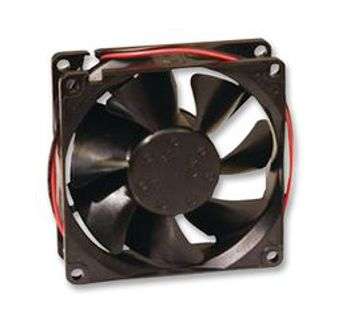 12VDC AXIAL FAN 80sqx25mm BAL 38CFM LEAD 3110KL-04W-B50-D00
