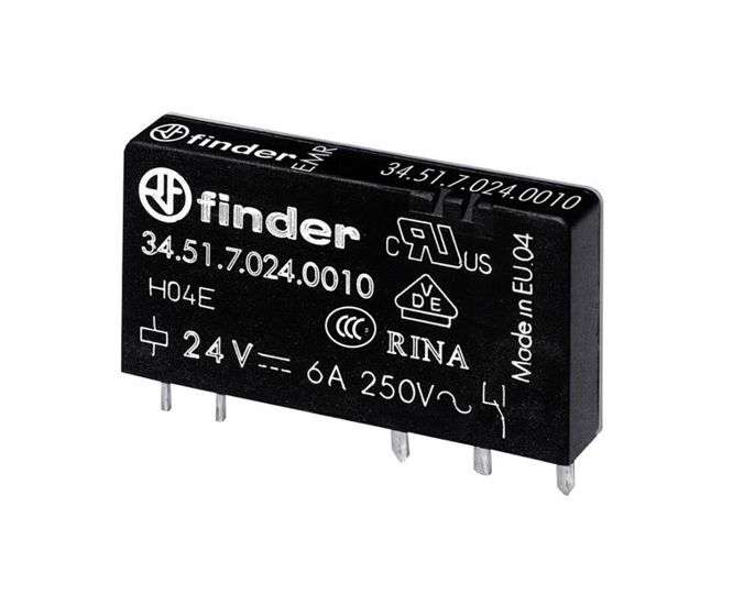 RELAY SPDT 6A 24VDC RECT 5PIN 34.51.7.024.0010
