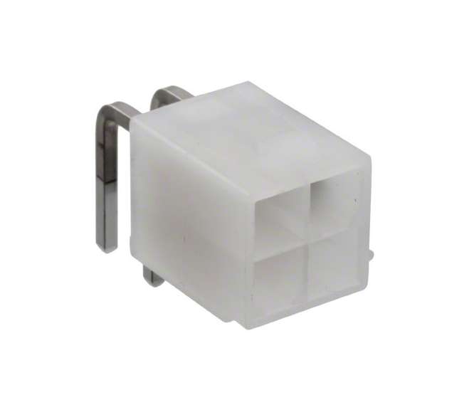 PCB MOUNT HEADER R/A 4-PINS 13A 600V 39-30-1040