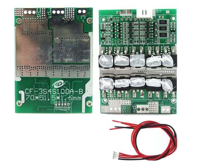 LI-ION BMS 3-SERIES MODULE 12V6 100A 3S12V