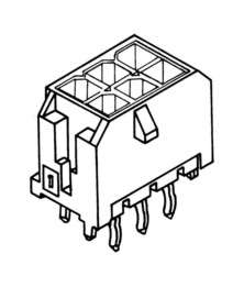 HEADER 18W DIL STR 3.0 43045 43045-1812
