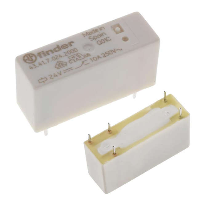RELAY SPDT 10A 24VDC PCB-5PIN 43.41.7.024.2000