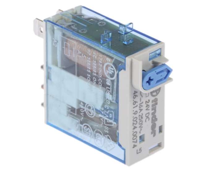 RELAY SPDT 16A 24VDC RECT 5PLU 46.61.9.024.0040