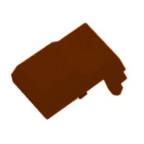 CAP 12.34x17.09 BROWN CAP 4893-R0-8