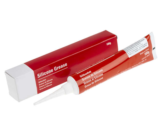 SILICONE GREASE / PASTE 100g TUBE CLEAR 494-124