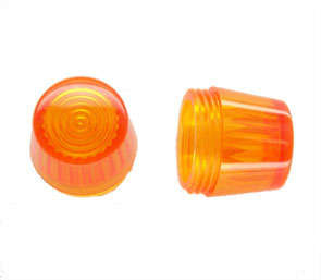 LENS/CAP AMBER 16.2mm 1.60502. 5.49205.013/1402  Pb