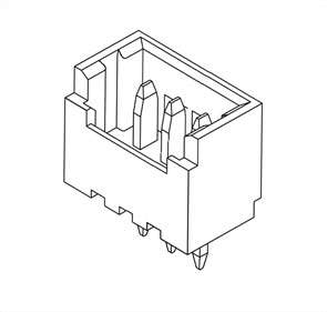 HEADER BOX PCB STR 3W 1.25 53047-0310