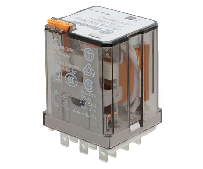 RELAY TPDT 16A 12VDC RECT 11PL 62.33.9.012.0044