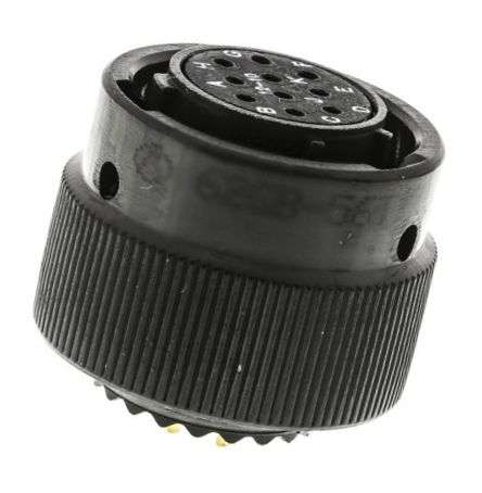 CIRCULAR SOCKET STR 10W SOLDER 62GB-56T12-10SN