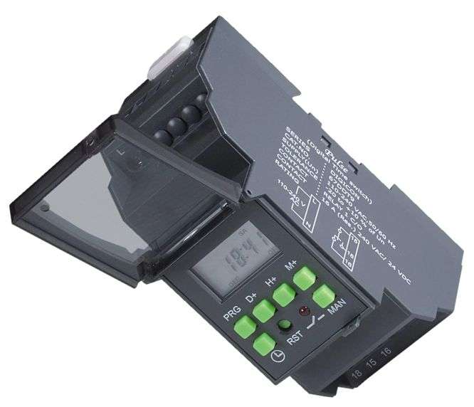 DIGITAL TIME SWITCH SPDT 1S DIN MOUNT 67DDT9