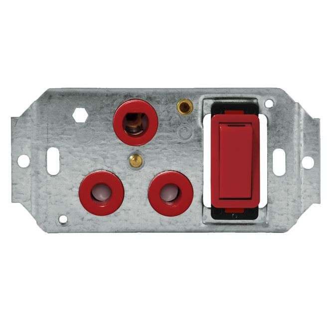 WALL SOCKET AC DEDICATED NO COVER PLATE 6896HD-NP