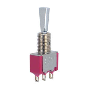 MINI TOGGLE SWITCH SPDT (ON)-OFF-(ON) SOL 7105P3YZQ
