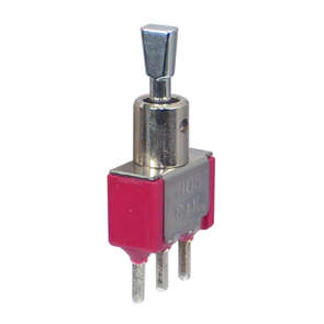 MINI TOGGLE SWITCH SPDT (ON)-OFF-(ON) PCB 7105P4PD9CQE