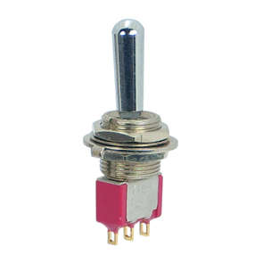 MINI TOGGLE SWITCH SPDT ON-MOM SOL 7107TCWZGE