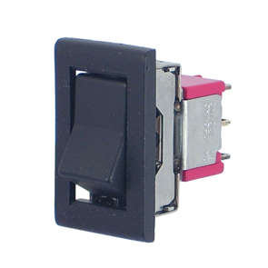 ROCKER SWITCH MINI DPDT ON-ON SOLDER 7201J16ZQE22
