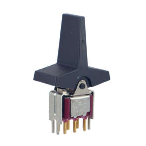 ROCKER SWITCH MINI DPDT ON-ON PCB 7211J5V3BE