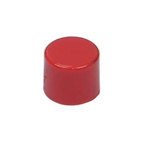 CAP FOR 7.87mm PUSH BUTT SWITCH SHAFT RED 8018-3
