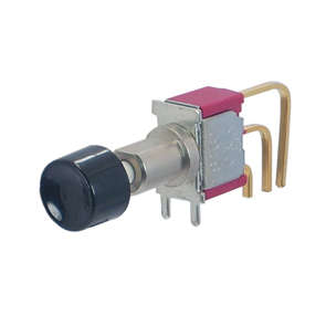 PUSH BUTTON SWITCH SPDT R/A ON-ON PCB 8161SH9AV2BE
