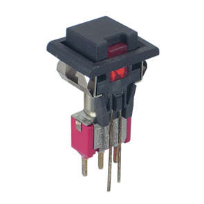PUSH BUTTON SWITCH MINI SPDT ON-MOM PCB 8168J86CQE-0223