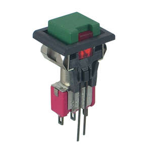PUSH BUTTON SWITCH MINI SPDT ON-MOM SOL 8168J86ZQE-0623
