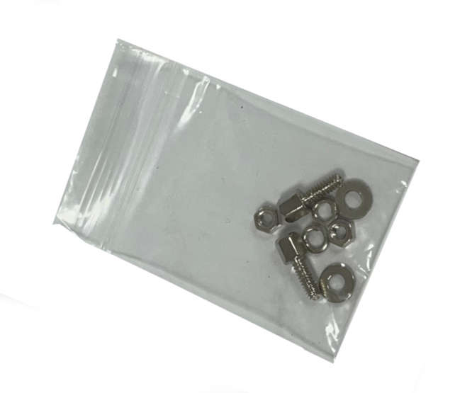 D-SUB HEX LOCK NUTS 8-PCS SET - 500/PAIR PER BAG 86301