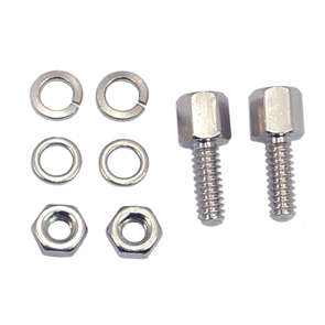 D-SUB HEX LOCK NUT SET OF 8-PCS (ONE PAIR) 86301