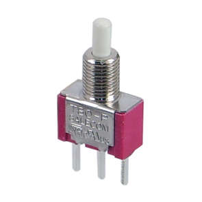 PUSH BUTTON SWITCH PC SPDT MOM ON-(ON) P8701-FCQ-E-H-Z54