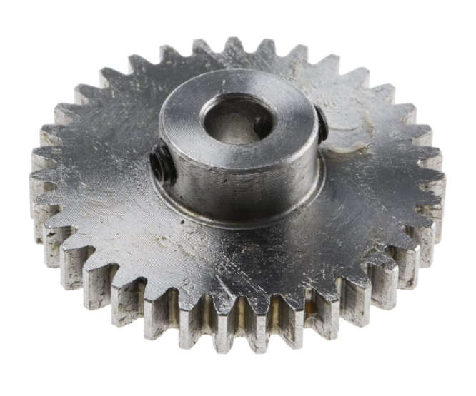 35 TEETH STEEL SPUR GEAR 1 MODULE 6mm BORE P=35mm 14mm HUB 878-7910