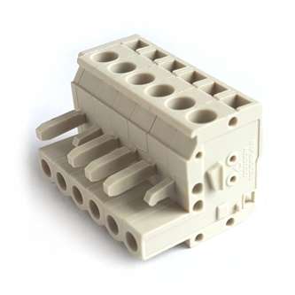 TERMINAL BLOCK 6W P=5.0 PLUG-IN PRESS 8EDGKF-5.0-06P-11-01AH