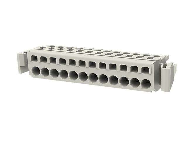TERMINAL BLOCK 12W PLUG IN PRESS GREY 8EDGKG-5.08-12P-11-01A(H)