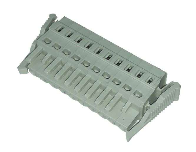 TERMINAL BLOCK 10W PLUG IN PRESS GREY 8EDGKG-5.08-10P-11-01A(H)