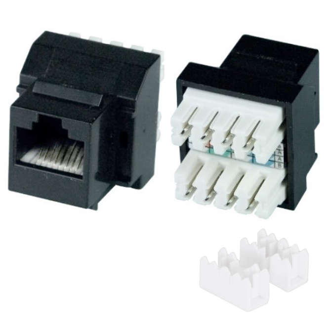 RJ45 KEYSTONE CAT5e HORIZONTAL 8W8PKC5I
