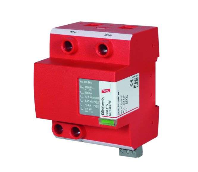 SURGE ARRESTOR FUSED PV SPD 30KA 1000VDC 900066