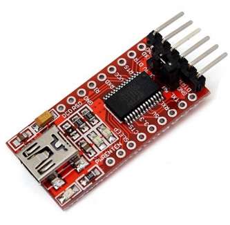 USB TO TTL SERIAL / RS232 CONVERTER  FT232RL-RED / 200...